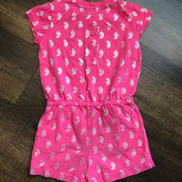 Carter’s Bright pink shorts romper 3T - Picture 3 of 3